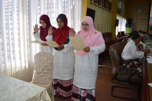 Majlis Angkat Sumpah Ahli Majlis MDGM 2016