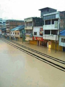 Keadaan Banjir Jajahan Gua Musang 2014