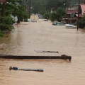 Keadaan Banjir Jajahan Gua Musang 2014