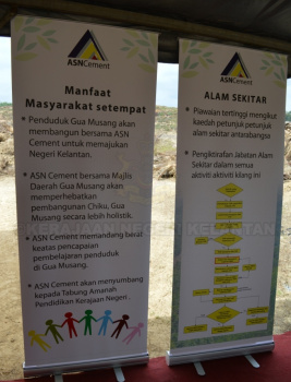 Majlis Pecah Tanah Tapak Kilang Simen Bersepadu Di Chiku