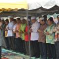 Majlis Perasmian Pecah Tanah Tapak Kilang Simen Bersepadu Di Chiku 