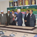 Majlis Menandatangani Perjanjian Usahasama Projek Kilang Simen Bersepadu