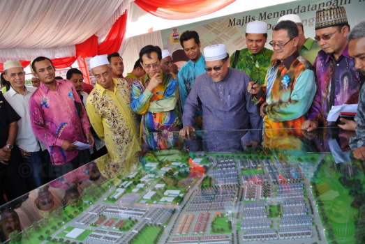 Majlis Pelancaran Pembangunan Kota Sejahtera Chiku Gua Musang