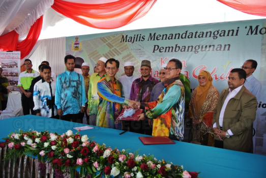 Majlis Pelancaran Pembangunan Kota Sejahtera Chiku Gua Musang