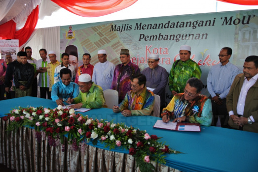 Majlis Pelancaran Pembangunan Kota Sejahtera Chiku Gua Musang