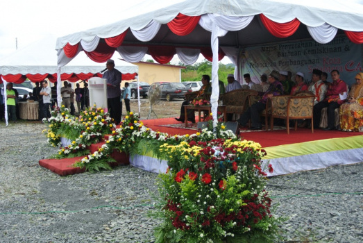 Majlis Pelancaran Pembangunan Kota Sejahtera Chiku Gua Musang