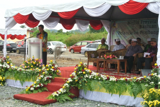 Majlis Pelancaran Pembangunan Kota Sejahtera Chiku Gua Musang