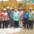 Majlis Pecah Tanah Projek Pembinaan Bangunan Pejabat Tanah & MDGM Lojing