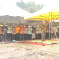 Majlis Pecah Tanah Projek Pembinaan Bangunan Pejabat Tanah & MDGM Lojing