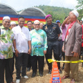 Majlis Pecah Tanah Projek Pembinaan Bangunan Pejabat Tanah & MDGM Lojing