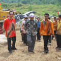 Majlis Pecah Tanah Projek Pembinaan Bangunan Pejabat Tanah & MDGM Lojing