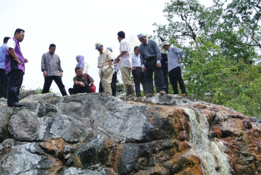 Lawatan EXCO Ke Air Terjun Panas & Kolam Air Panas Ber Lojing