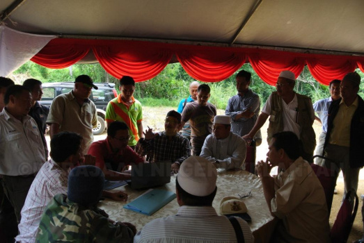 Lawatan EXCO Ke Kolam Air Panas Ber Lojing