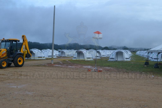 Khemah Untuk Mangsa Banjir Gua Musang 2014