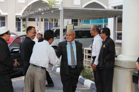 Lawatan Kerja Dato' Setiausaha Kerajaan Negeri Kelantan ke Pejabat Tanah Dan Jajahan Pasir Mas