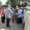 Lawatan Tengku Temenggong Kelantan ke Jajahan Pasir Mas ke Pondok Gelang Mas pada 23 Januari 2015