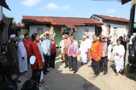 Lawatan Tengku Temenggong Kelantan ke Jajahan Pasir Mas ke Pondok Gelang Mas pada 23 Januari 2015