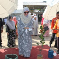 Lawatan Tengku Temenggong Kelantan ke Jajahan Pasir Mas ke Pondok Gelang Mas pada 23 Januari 2015