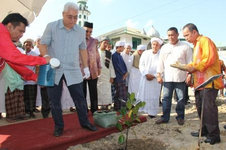 Lawatan Tengku Temenggong Kelantan ke Jajahan Pasir Mas ke Pondok Gelang Mas pada 23 Januari 2015