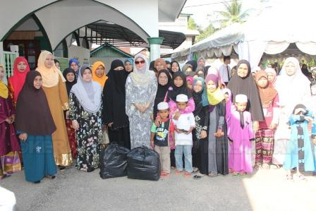 Lawatan Tengku Temenggong Kelantan ke Jajahan Pasir Mas ke Pondok Gelang Mas pada 23 Januari 2015