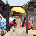 Keberangkatan Yang Teramat Mulia Tengku Mahkota Kelantan Ke Daerah Bunut Susu Sempena Penyampaian Bantuan Kepada Mangsa Kebakaran Pondok Delang Mas Pada 9 Oktober 2015 Bertempat di Masjid Mukim Teliar dan Lawatan Ke Tapak Kebakaran