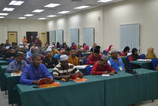 Sebilangan peserta yang hadir Kursus dan Forum Bagi Memperkasakan Dakwah Kepada Orang Asli