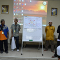 Sesi pembentangan tugasan dalam slot Latihan Dalam Kumpulan (LDK) gabungan antara GAOA (MAIK), PMOA (JAKIM) dan Mu’allim (JAHEAIK)