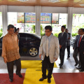 Ketibaan duta besar Amerika Syarikat yang disambut oleh YABhg. Dato' Timbalan Yang Dipertua, MAIK