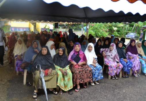 Antara Golongan Asnaf yang turut hadir di Majlis Konvoi Zakat
