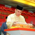 Yang Teramat Mulia Tengku Mahkota Kelantan merangkap Yang Dipertua MAIK memperkenan untuk merasmikan Expo MAIK 2012