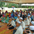 YABhg. Dato’ Nik Kamaruddin bin Ismail iaitu Penasihat Khas kepada Yang Teramat Mulia Tengku Yang Dipertua MAIK memberi taklimat ringkas kepada kakitangan