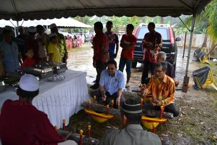 Program Ketua Jajahan Pasir Mas Masuk Kampung Pada 31 Disember 2015 di Pejabat Penggawa Daerah Kangkong