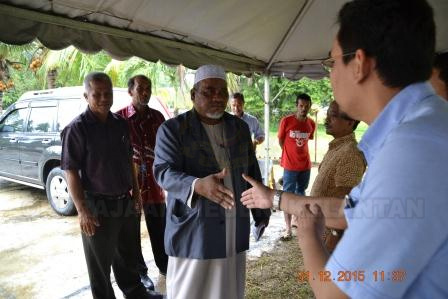 Program Ketua Jajahan Pasir Mas Masuk Kampung Pada 31 Disember 2015 di Pejabat Penggawa Daerah Kangkong