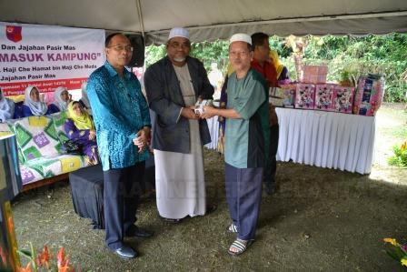 Program Ketua Jajahan Pasir Mas Masuk Kampung Pada 31 Disember 2015 di Pejabat Penggawa Daerah Kangkong