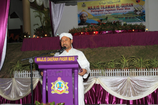 Majlis Tilawah Al-Quran Peringkat Jajahan Pasir Mas Kali ke-59 Pada 13 Januari 2016  Bertempat di Masjid Jubli Perak Ismail Petra Rantau Panjang
