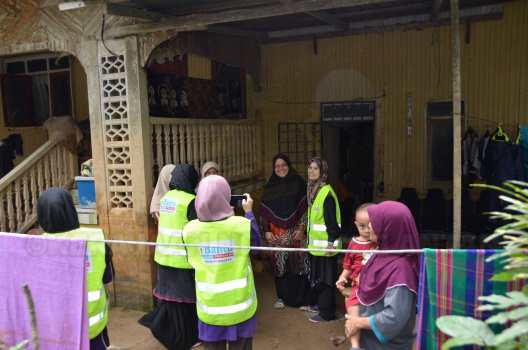 Pasukan i-Bantu IKRAM PUTRAJAYA Beramah Mesra Dengan Mangsa Banjir