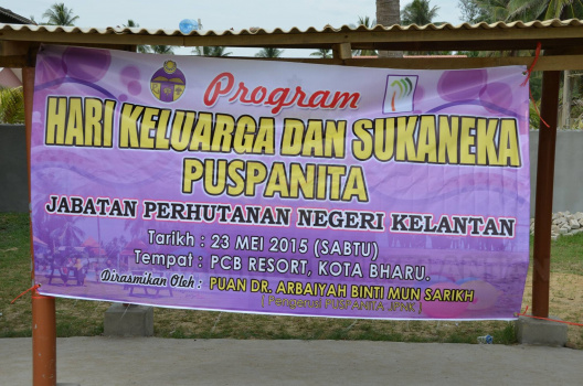 Banner Program Hari Keluarga Dan Sukaneka Puspanita