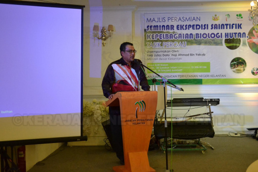 Seminar Ekspedisi Saintifik Kepelbagaian Biologi Hutan Tasik Pergau (9)