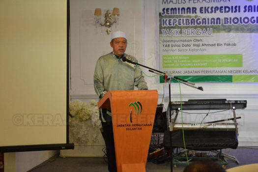 Seminar Ekspedisi Saintifik Kepelbagaian Biologi Hutan Tasik Pergau (10)