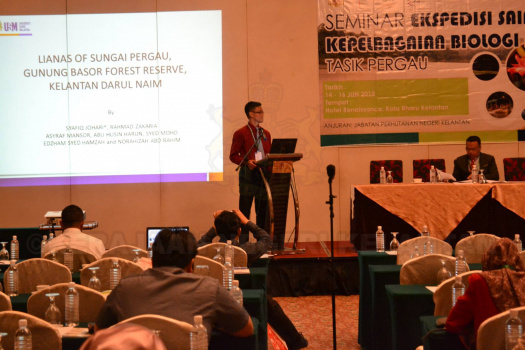 Seminar Ekspedisi Saintifik Kepelbagaian Biologi Hutan Tasik Pergau (13)