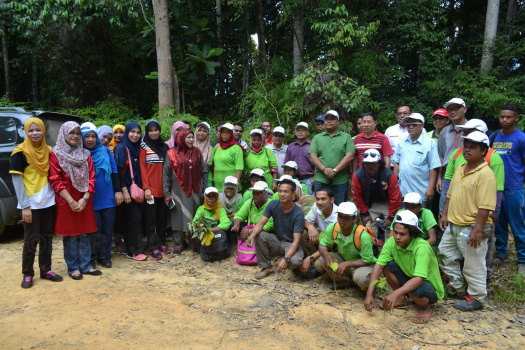 Demonstrasi Dan Aktiviti Mencari Anak Benih Pokok Hutan Liar Di Kawasan Tanah Tingggi Lojing (12)