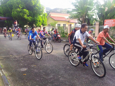 Program Riadah Berbasikal Bersama Penjawat Awam Negeri Kelantan Tahun 2016 (3)