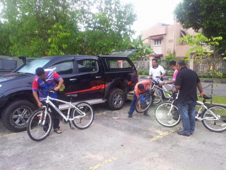Program Riadah Berbasikal Bersama Penjawat Awam Negeri Kelantan Tahun 2016