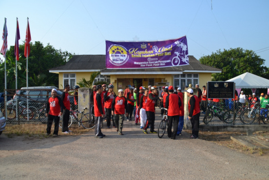 Kayuhan Amal Ketua Jajahan Pasir Mas Bersama Masyarakat Daerah Penggawa Daerah Alor Pasir Pada 30 Mac 2016 (Rabu)