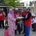 Kayuhan Amal Ketua Jajahan Pasir Mas Bersama Masyarakat Daerah Penggawa Daerah Alor Pasir Pada 30 Mac 2016 (Rabu)