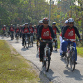 Kayuhan Amal Ketua Jajahan Pasir Mas Bersama Masyarakat Daerah Penggawa Daerah Alor Pasir Pada 30 Mac 2016 (Rabu)