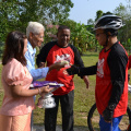Kayuhan Amal Ketua Jajahan Pasir Mas Bersama Masyarakat Daerah Penggawa Daerah Alor Pasir Pada 30 Mac 2016 (Rabu)