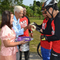 Kayuhan Amal Ketua Jajahan Pasir Mas Bersama Masyarakat Daerah Penggawa Daerah Alor Pasir Pada 30 Mac 2016 (Rabu)