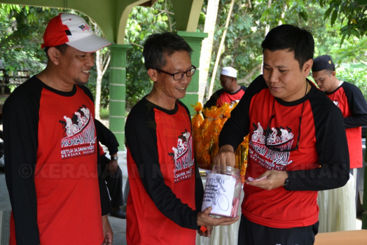 Kayuhan Amal Ketua Jajahan Pasir Mas Bersama Masyarakat Daerah Penggawa Daerah Alor Pasir Pada 30 Mac 2016 (Rabu)