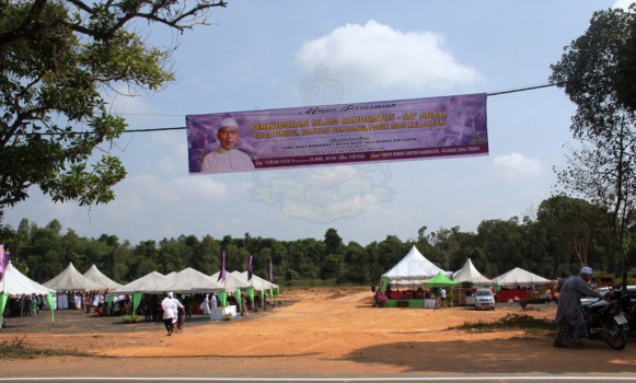Majlis Perasmian Perkuburan Islam Raudhatus-Sa'adah, Gual Tinggi, Daerah Rantau Panjang Jajahan Pasir Mas